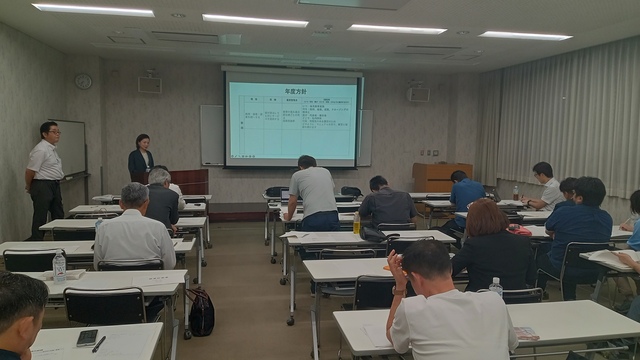 7月度経営計画書三重発表会